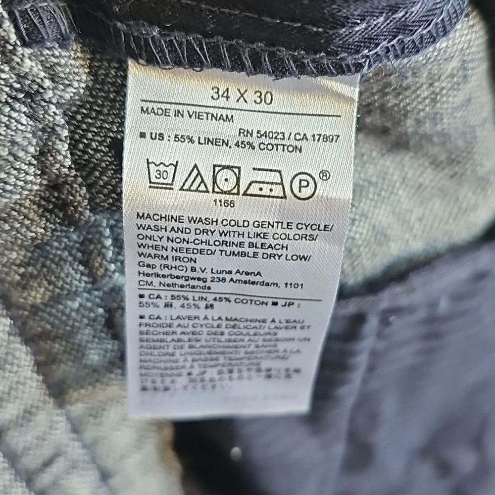 Banana Republic Gray Chinos with Tapered Legs.